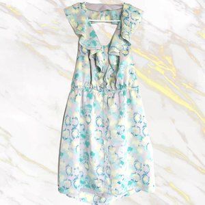 Halter Dress Ruffles